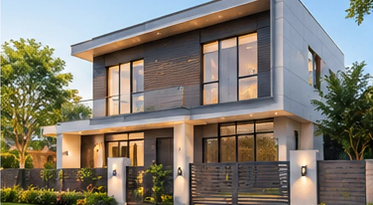 Modern residential villa project